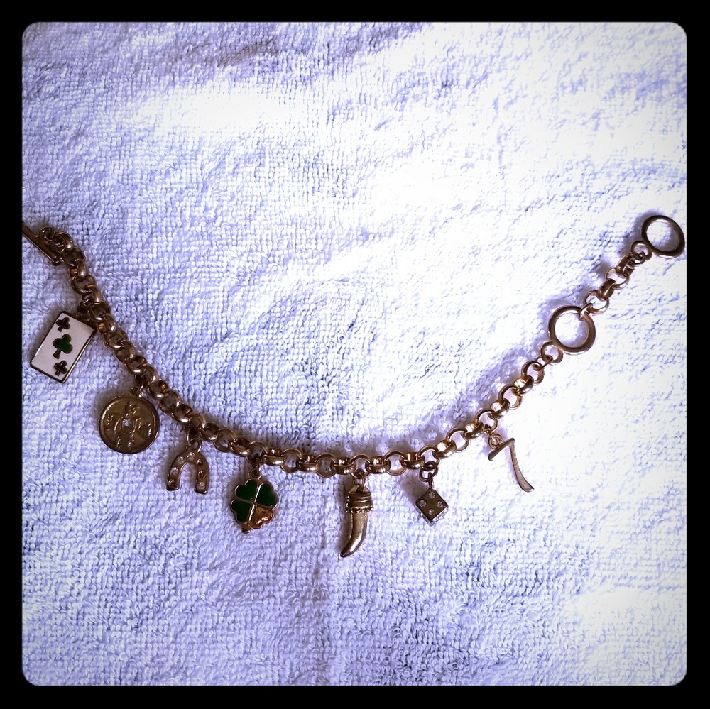 🌷Vintage Las Vegas Lucky Charm Bracelet